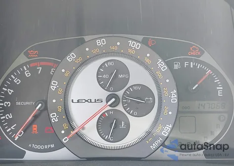 2004 Lexus Is 300 из США, поврежденный, VIN JTHBD192040088902